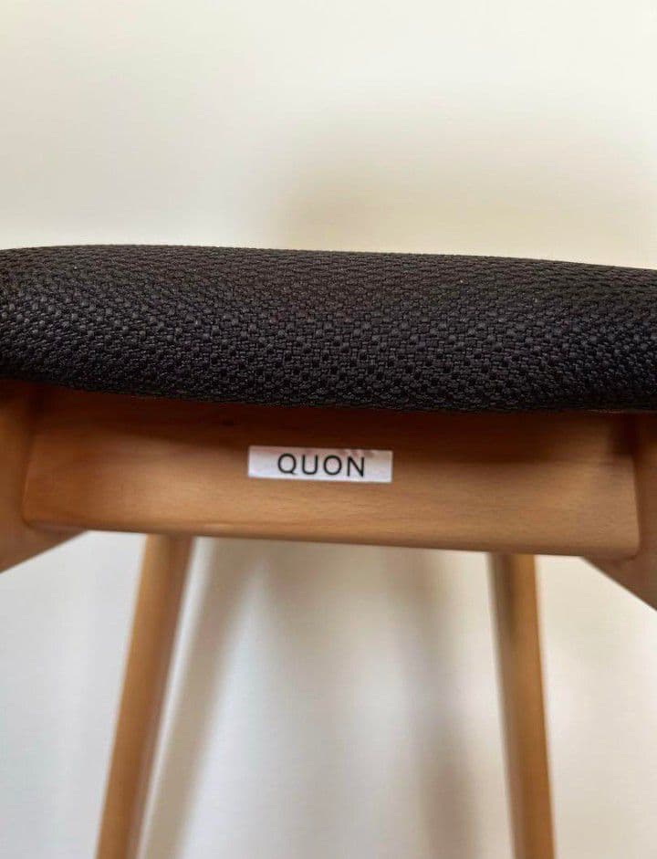 ナチュラル木製バースツール2脚セット