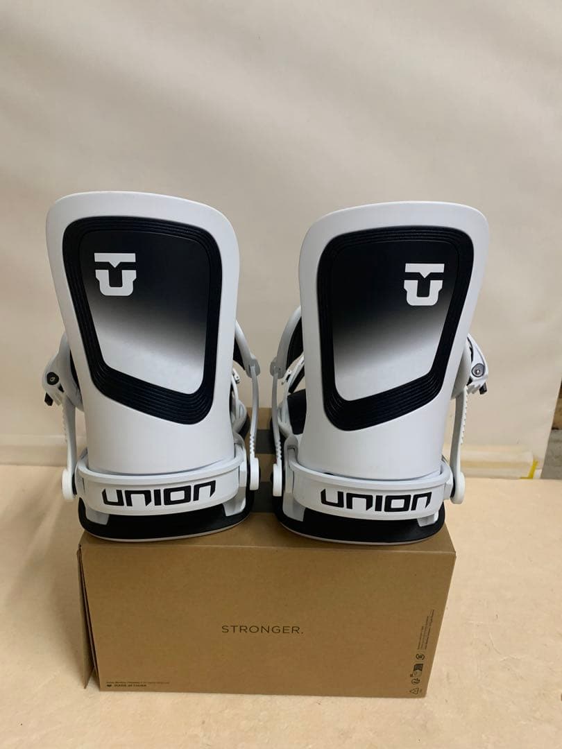 UNION ULTRA ビンディング ホワイト/ブラック 箱付き　SIZE M