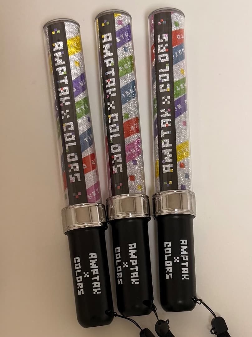 AMPTAK x COLORS ペンライト 3本セット