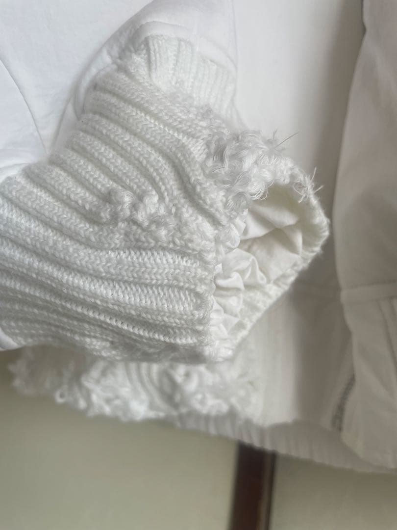 MUZE ホワイト MA1ジャケット