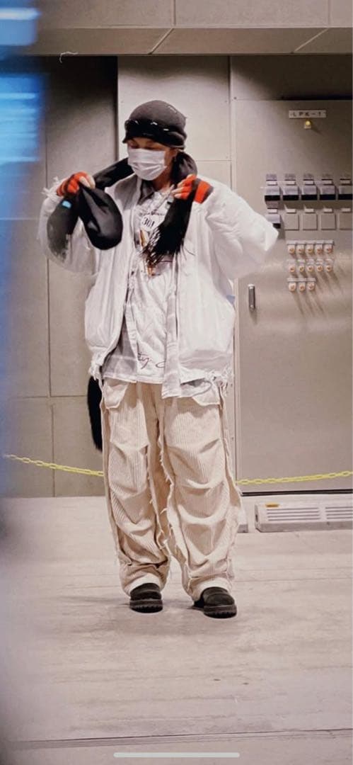 MUZE ホワイト MA1ジャケット