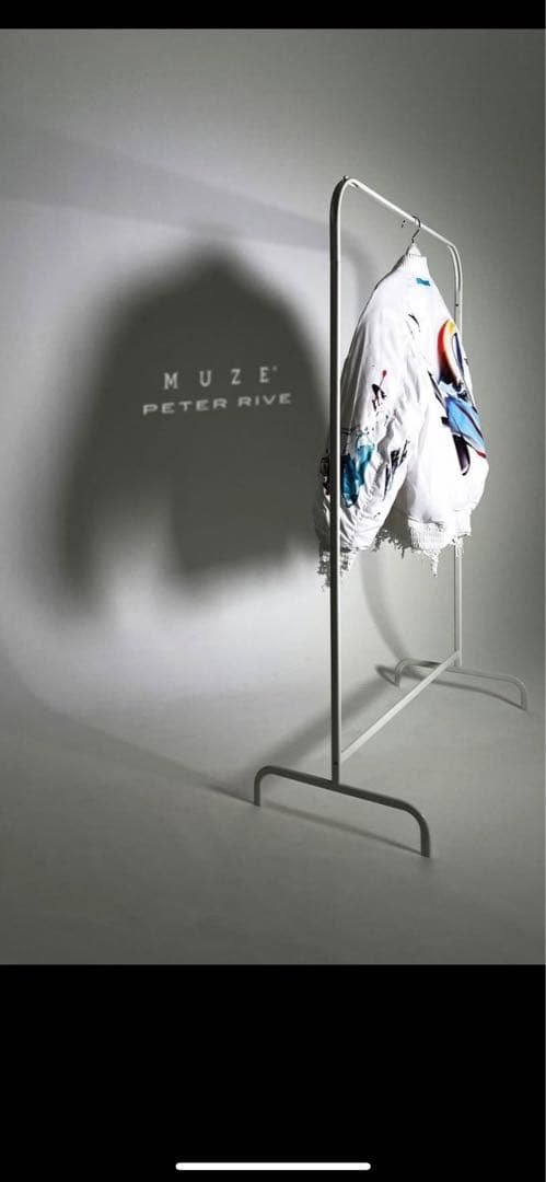 MUZE ホワイト MA1ジャケット