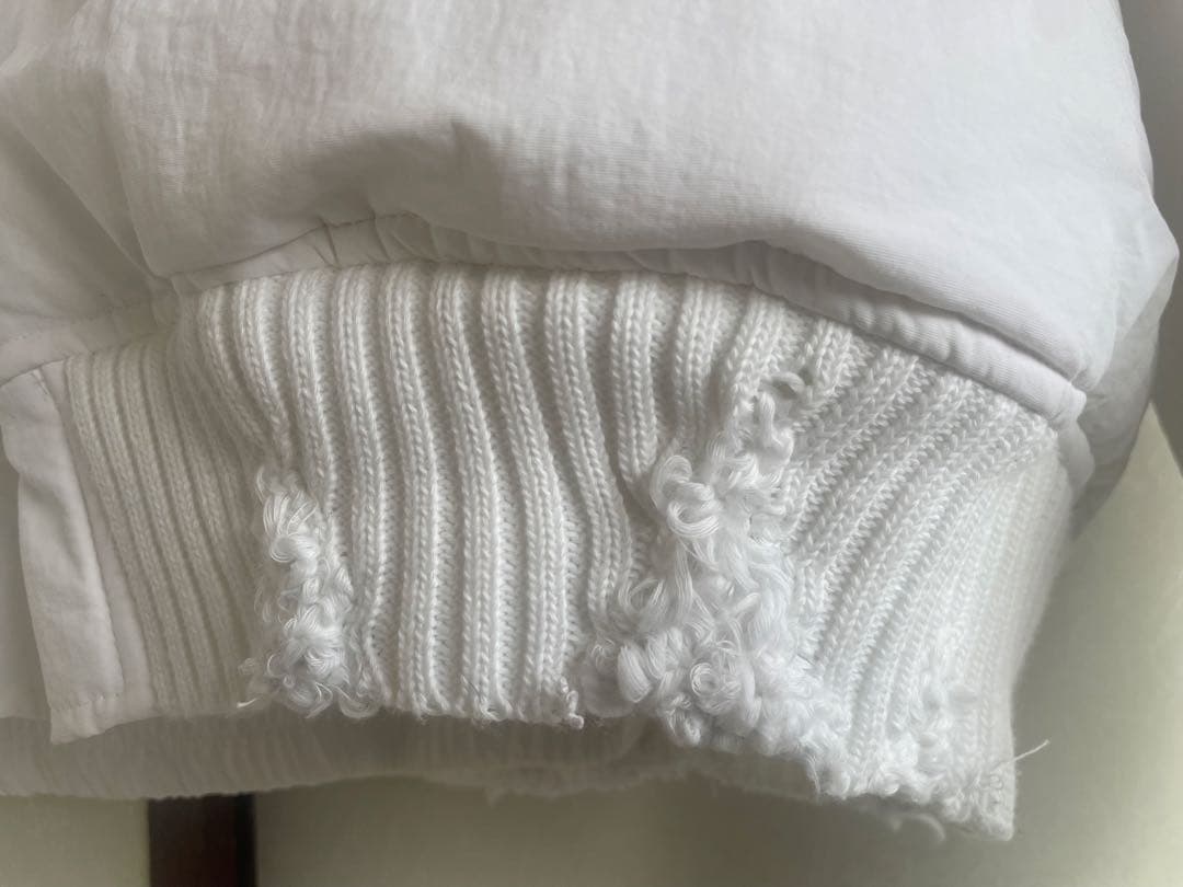 MUZE ホワイト MA1ジャケット