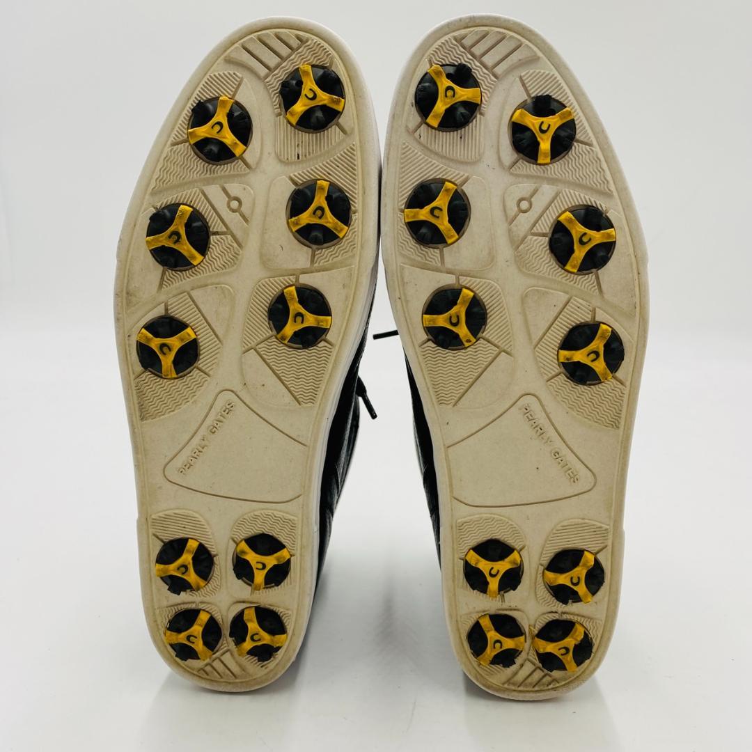 PEARLY GATES ゴルフシューズ ハイカット レースアップ バックジップ