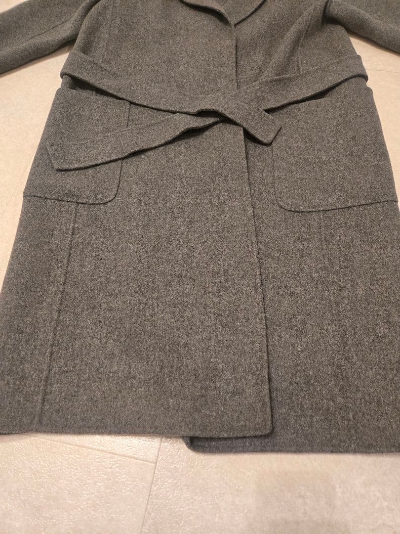 S Max Mara グレー ウール　コート 36