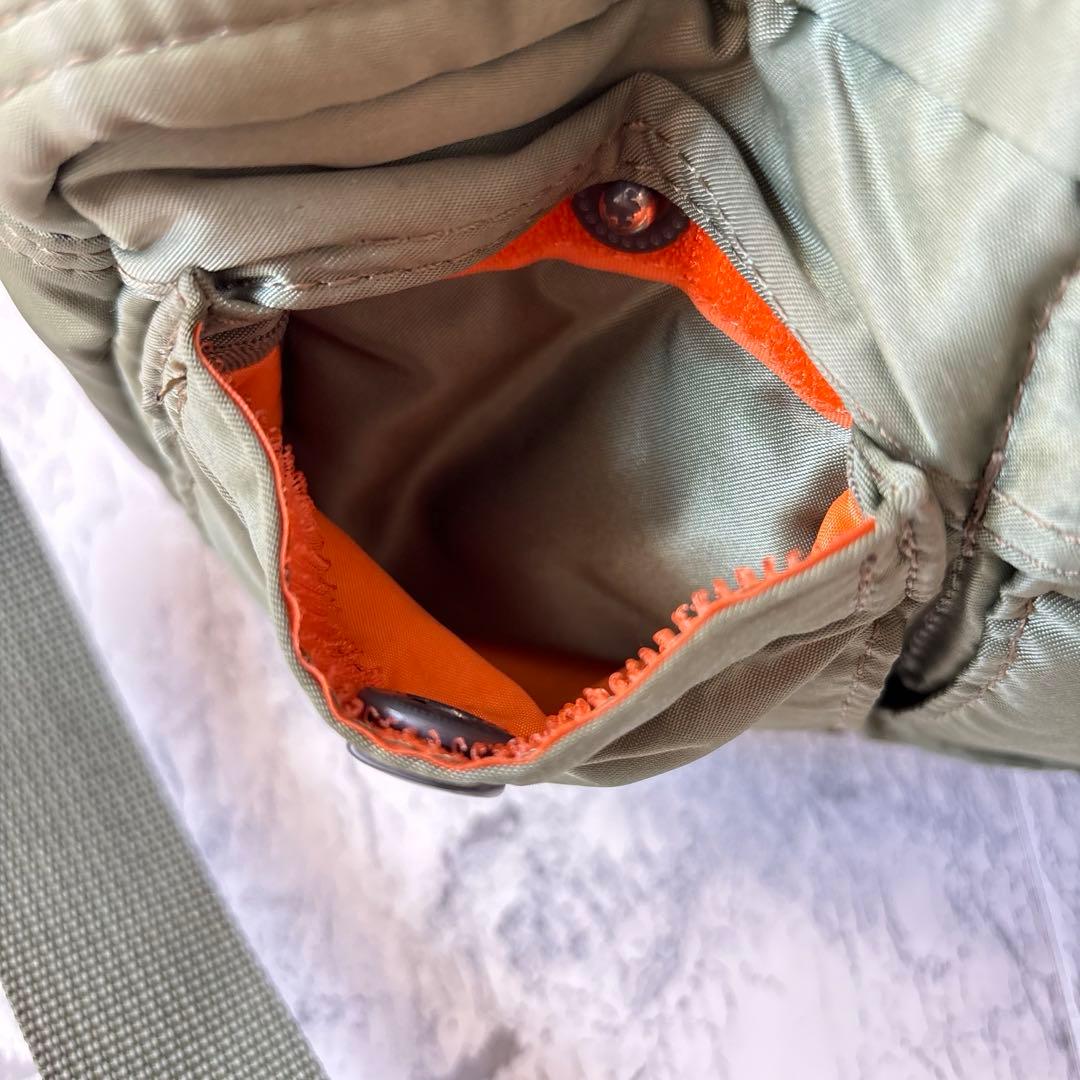 PORTER 吉田カバン ポーター TANKER ボディバッグ ナイロン カーキ