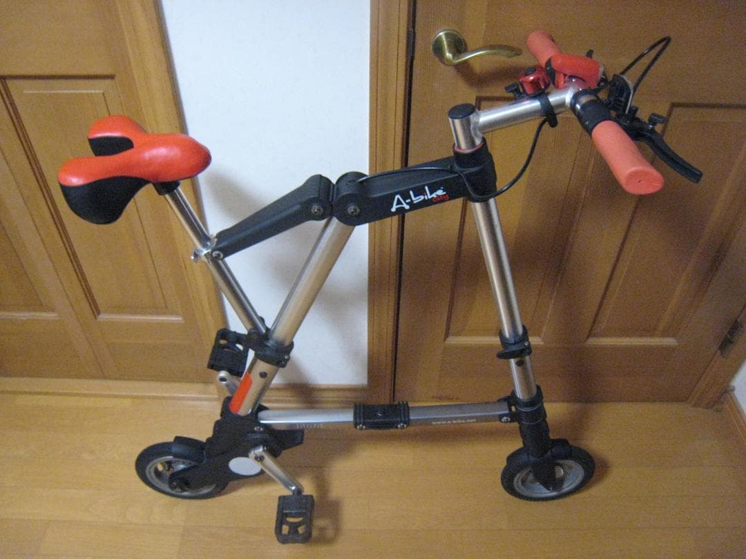 【程度良】A-BIKE-CITY正規品 8インチ 前後エアータイヤ