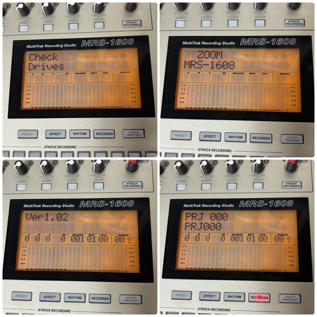 ZOOM MRS-1608 マルチトラックレコーダー - メルカリ