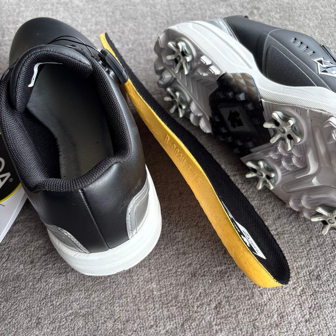 ◼️新品未使用　デサントBOA ゴルフシューズ 女性用 24.5cm