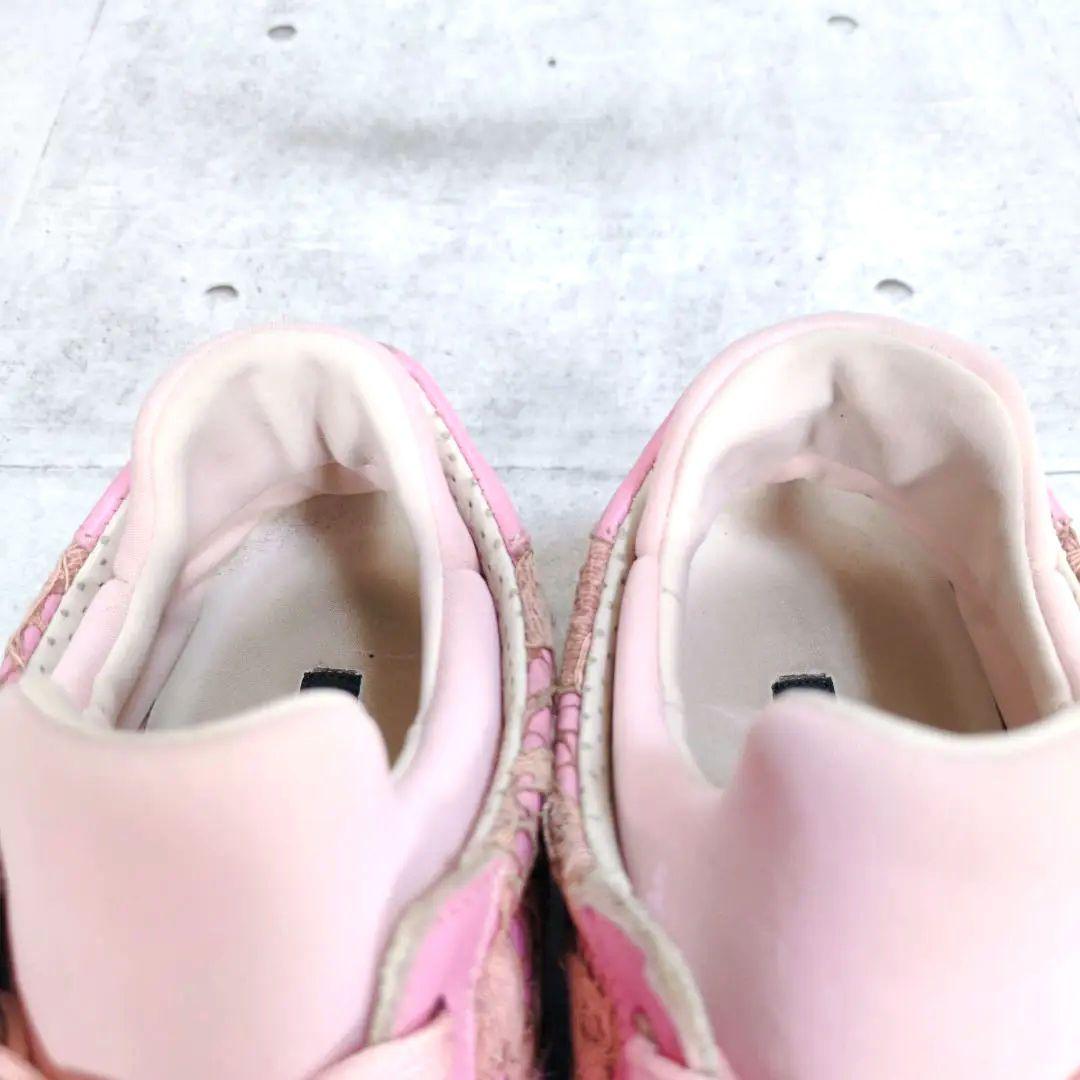 入手困難　DOLCE＆GABBANA　フラワーレーススニーカー シャークソール