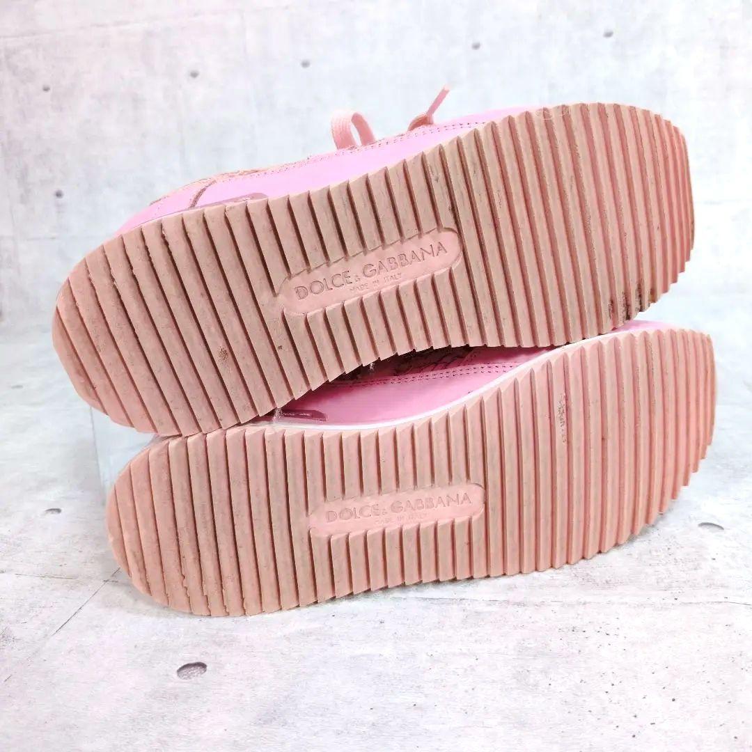 入手困難　DOLCE＆GABBANA　フラワーレーススニーカー シャークソール