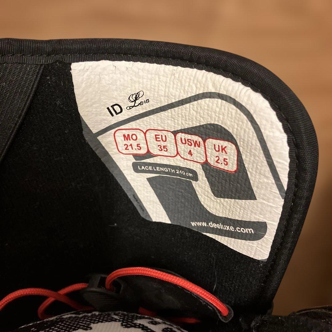 希少21.5cm DEELUXE ID Lara スノーボードブーツ