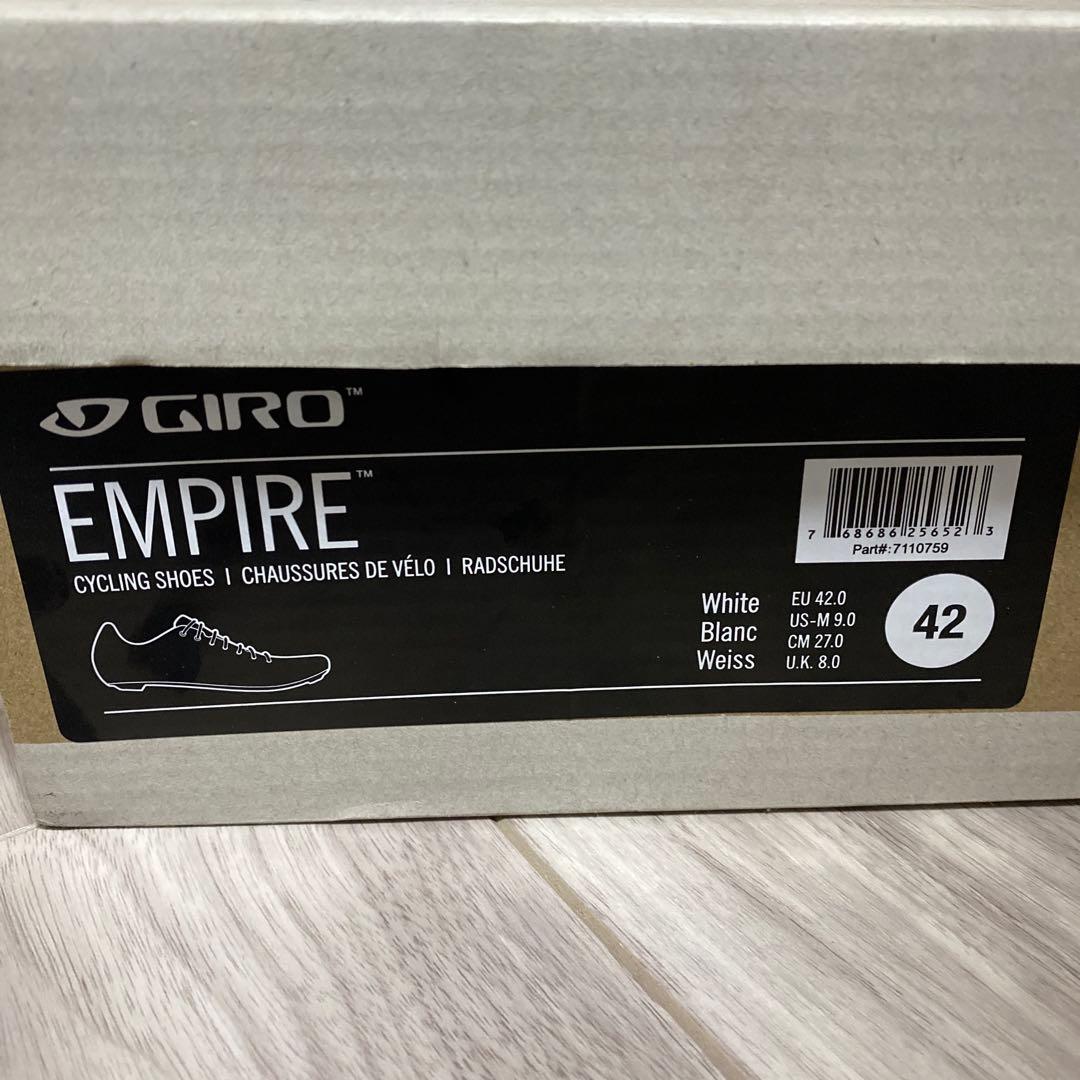 即購入◎サイクリングシューズ　GIRO EMPIRE 27.0cm