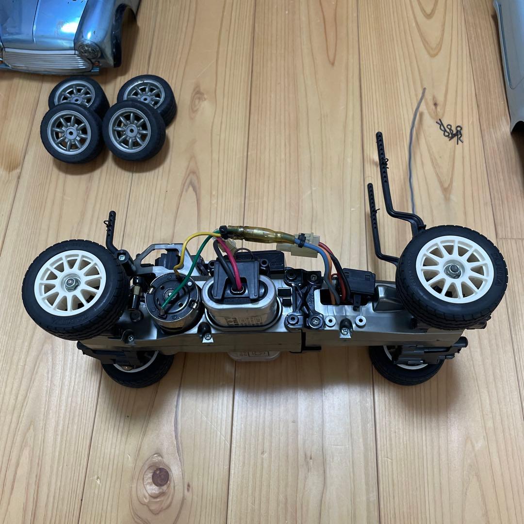 動作確認済】タミヤ RCカー FIAT 500 1/10 M03シャーシ - メルカリ