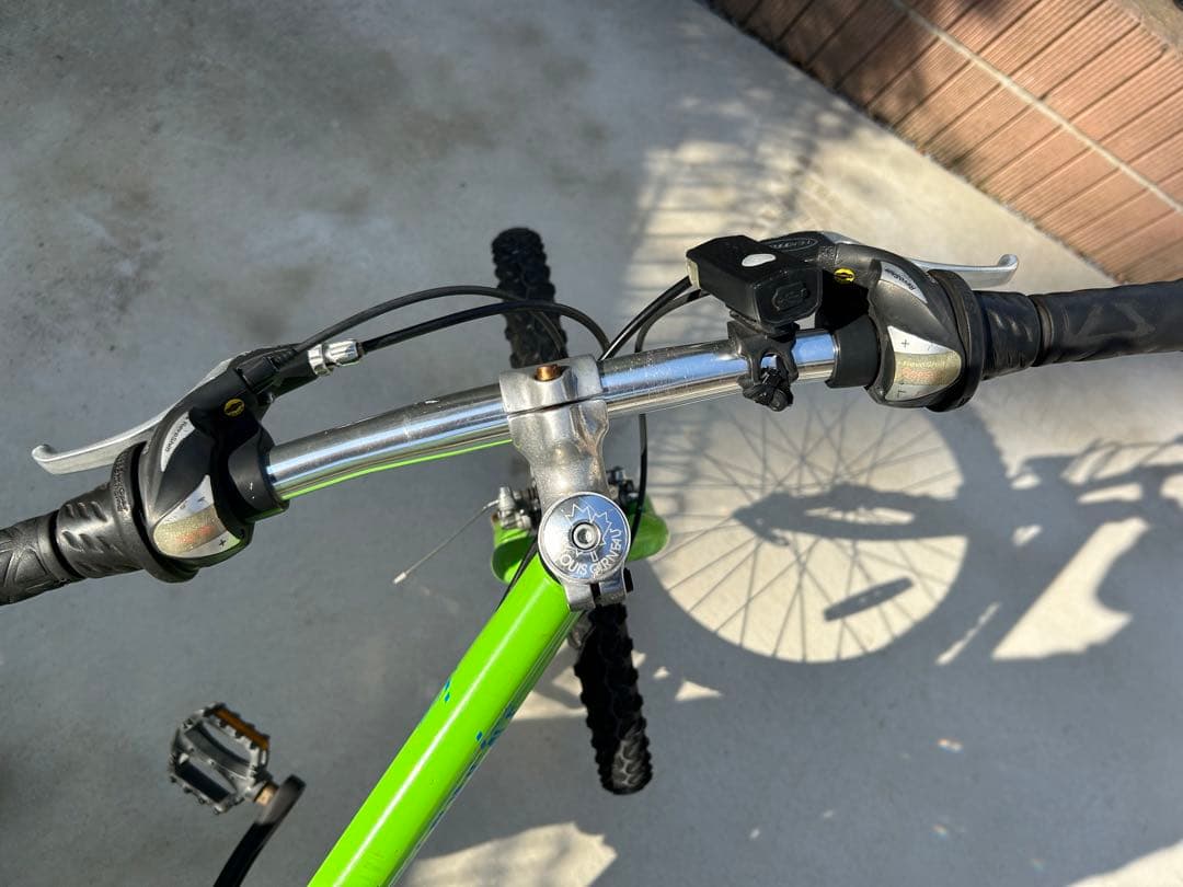 LOUIS GARNEAU ジュニアマウンテンバイク グリーン　J22(手渡し)