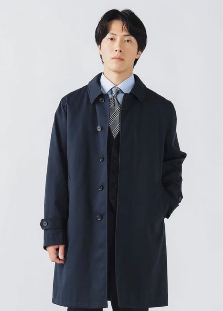 完売【新品未使用】BEAMS HEART撥水 ギャバジン ステンカラーコート M