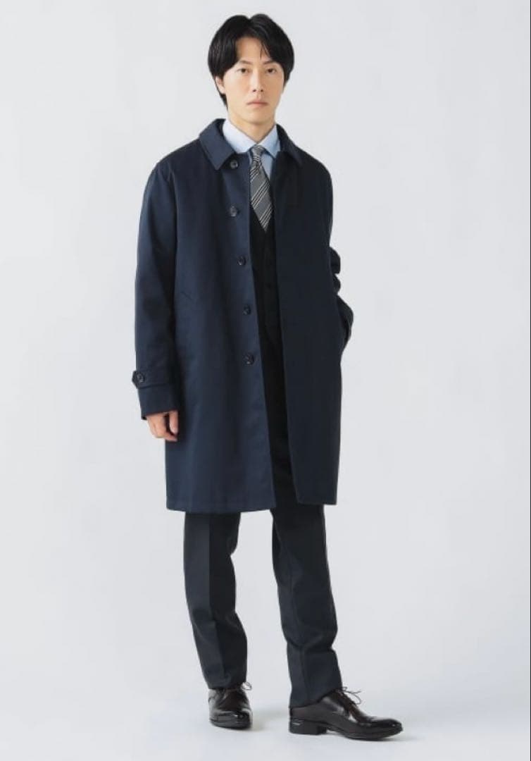 完売【新品未使用】BEAMS HEART撥水 ギャバジン ステンカラーコート M