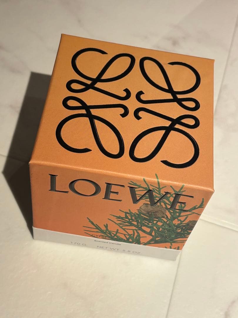 限定SALE 新品未使用 ロエベLOEWE サイプレスボール キャンドルスモール