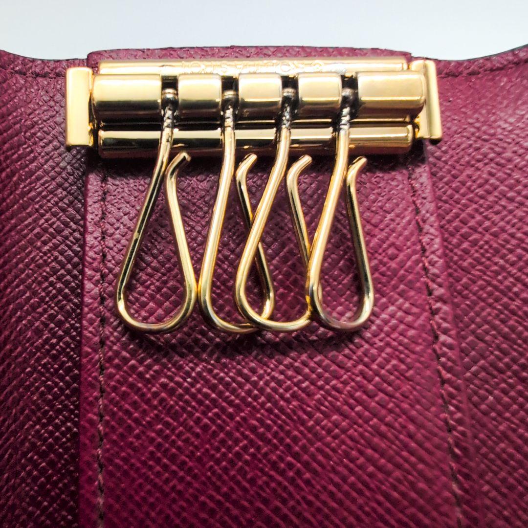 『極美品』ルイヴィトン　ミュルティクレ4 キーケース　フューシャ