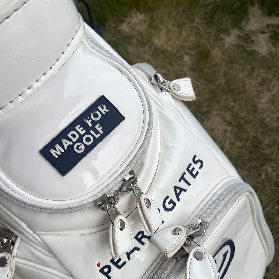 PEARLY GATES ゴルフバッグ 白