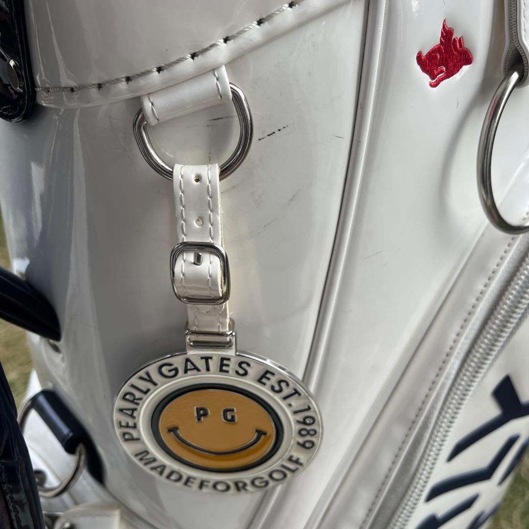 PEARLY GATES ゴルフバッグ 白