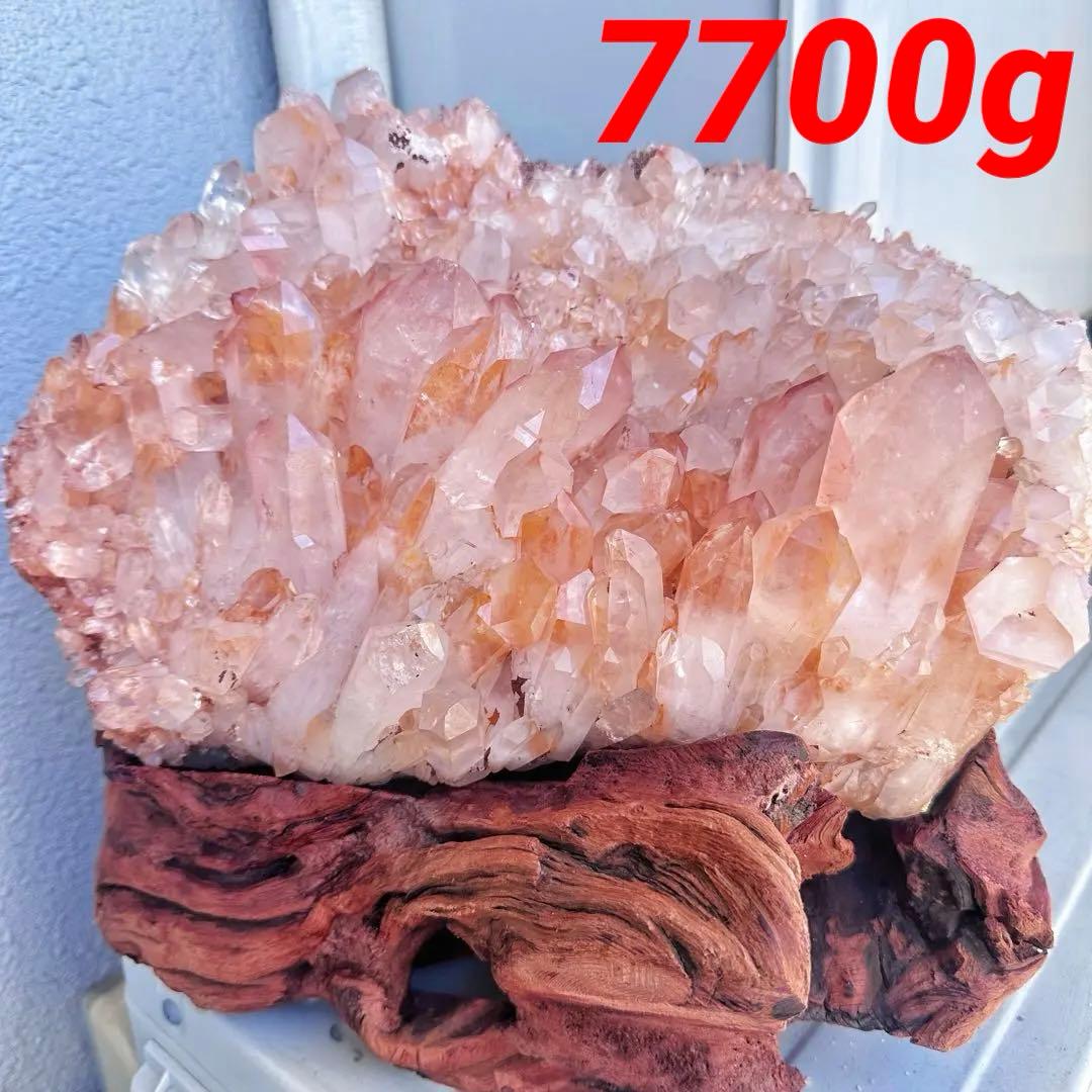 巨大❗希少❗️超綺麗♡キラキラ☆超強いパワーピンクヒマラヤ水晶クラスターA1439