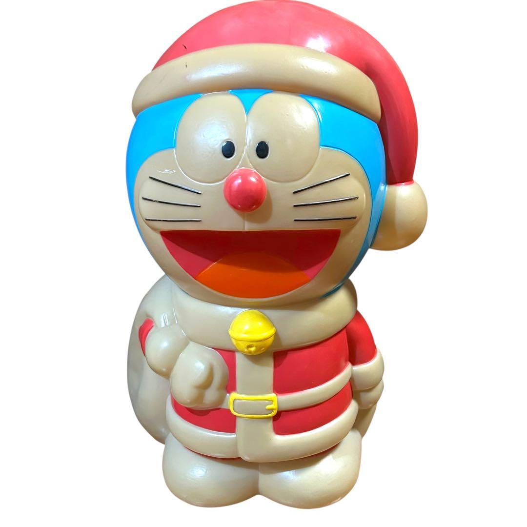 希少品　特大ドラえもん　サンタクロース　ライト点灯ok クリスマス