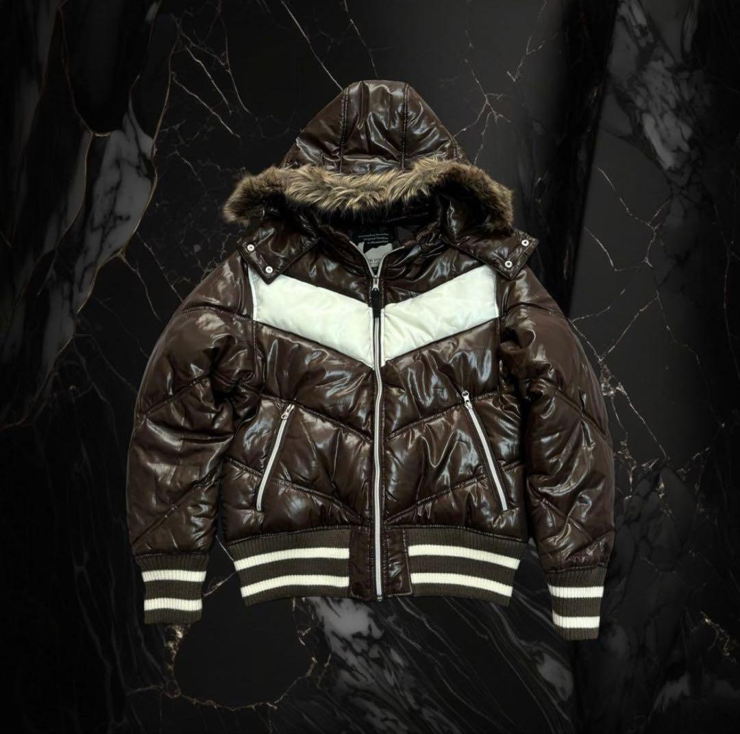 archive fur grunge down jacket y2k 値下げ可