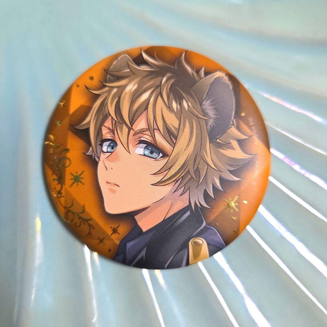 め*迎様 ラギー 缶バッジ ツイステ ライブ ブレイジングジュエル