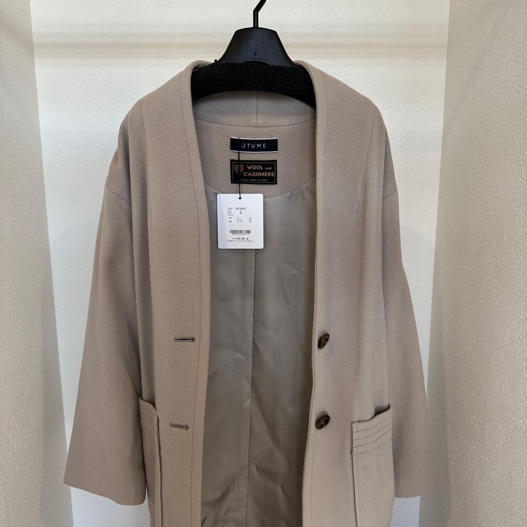 元値税込42,120円　クチューム　QTUME ロングコート