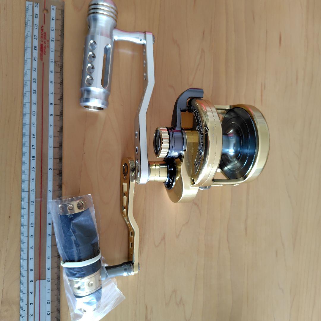 泳がせ両軸受けリール