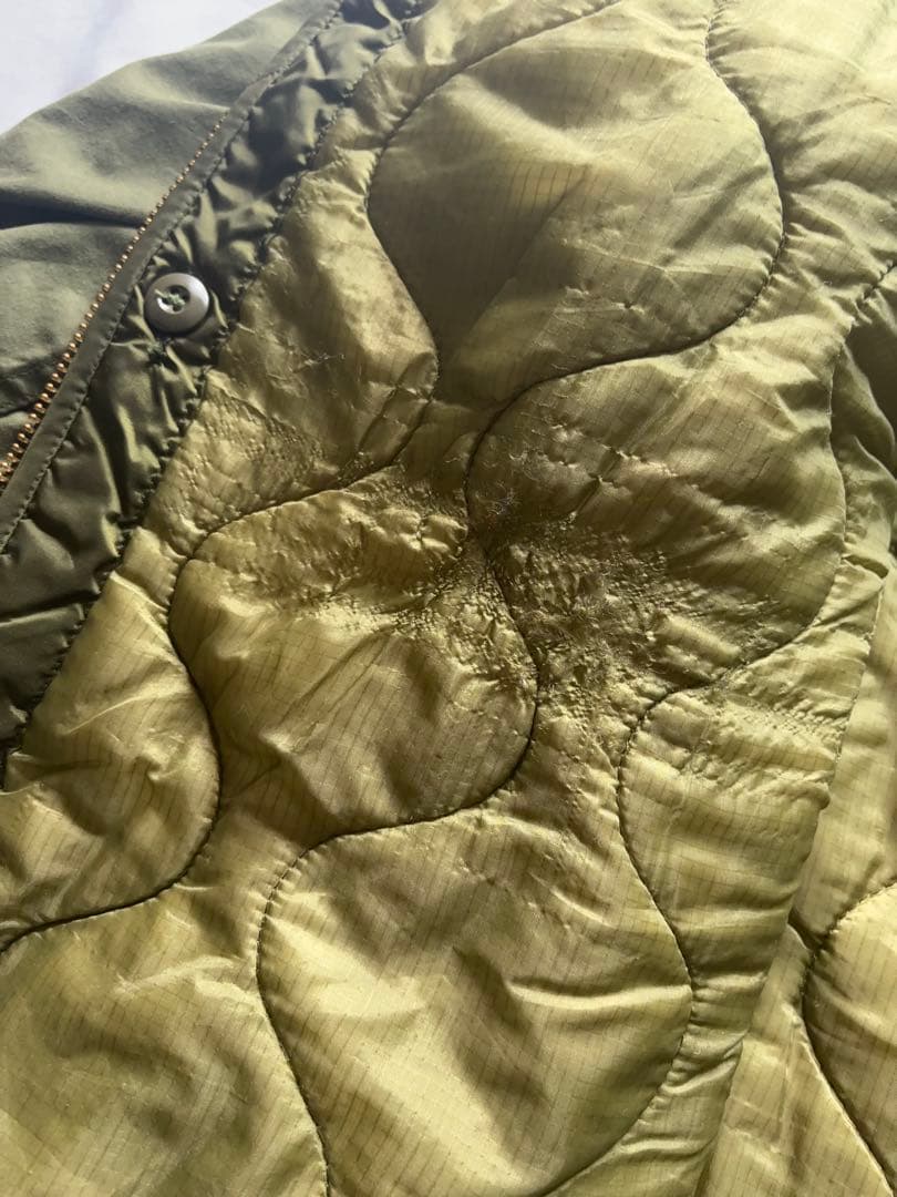 【M-65】 80s U.S.Army フィッシュテール ライナー付き M65