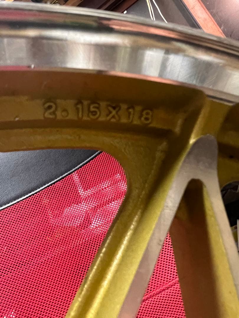 セブンスター　キャスト　ホイール　18 GS GSX 　美品　歪み割れ無し