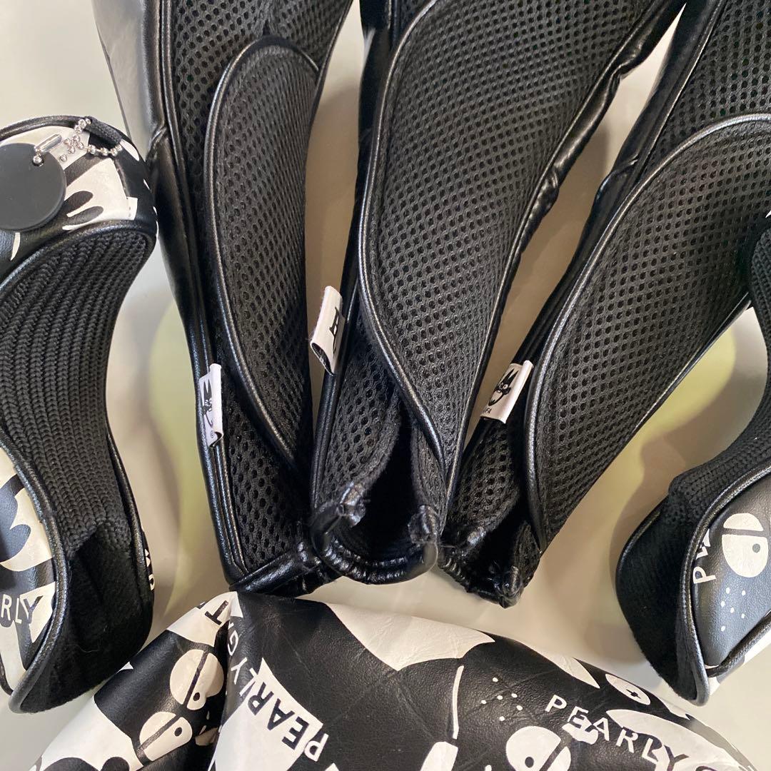 美品PEARLY GATESニャロメコラボキャディバッグ＆ヘッドカバーフルセット