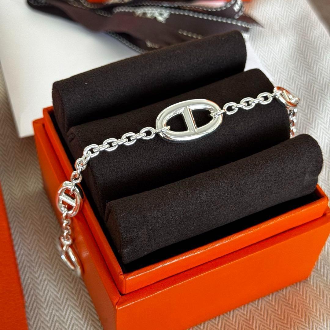 Hermes エルメス　イタリア　直営店購入　ファランドール　ST ブレスレット