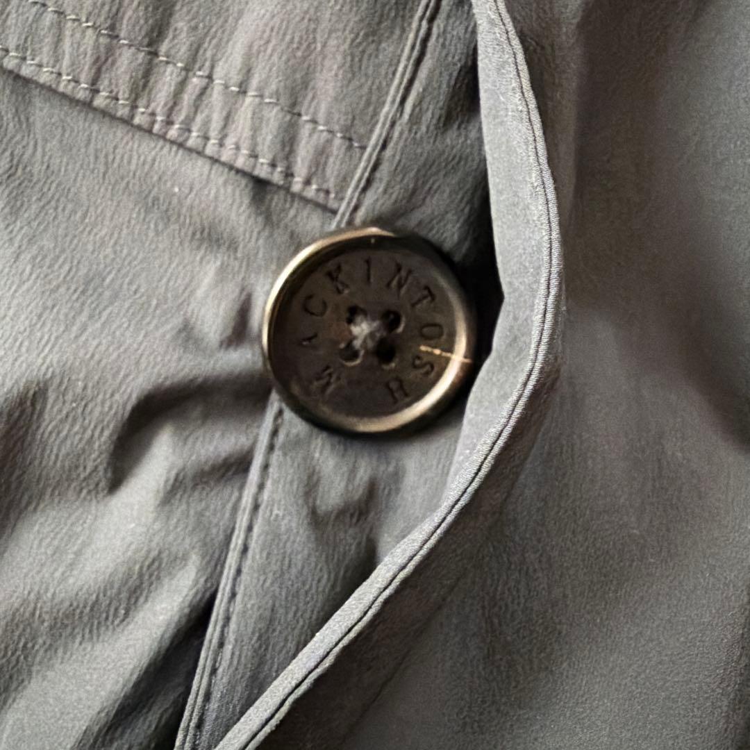 マッキントッシュ ロンドン ステンカラーコート ダウンコートネイビー サイズS