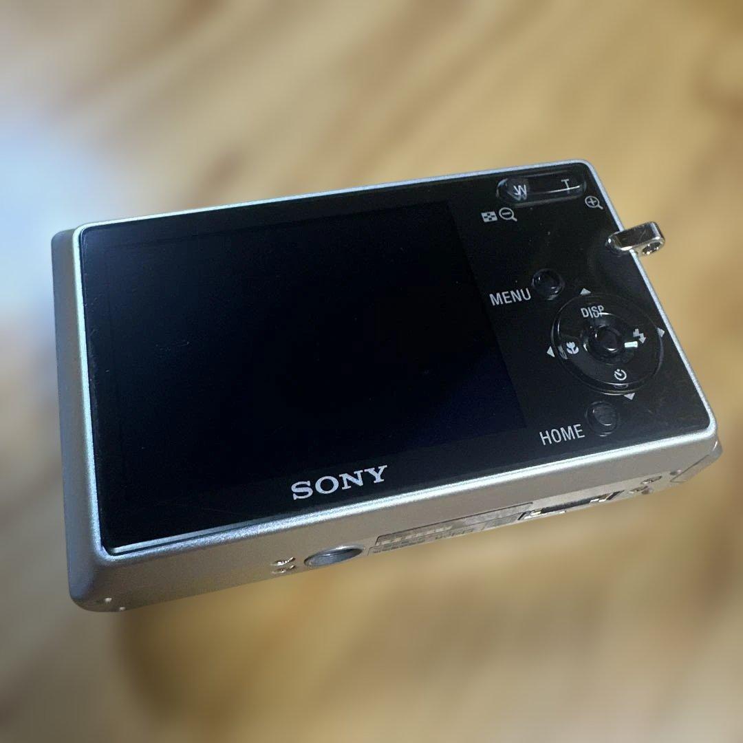 【美品】SONY Cyber-shot DSC-T20 デジタルカメラ　シルバー
