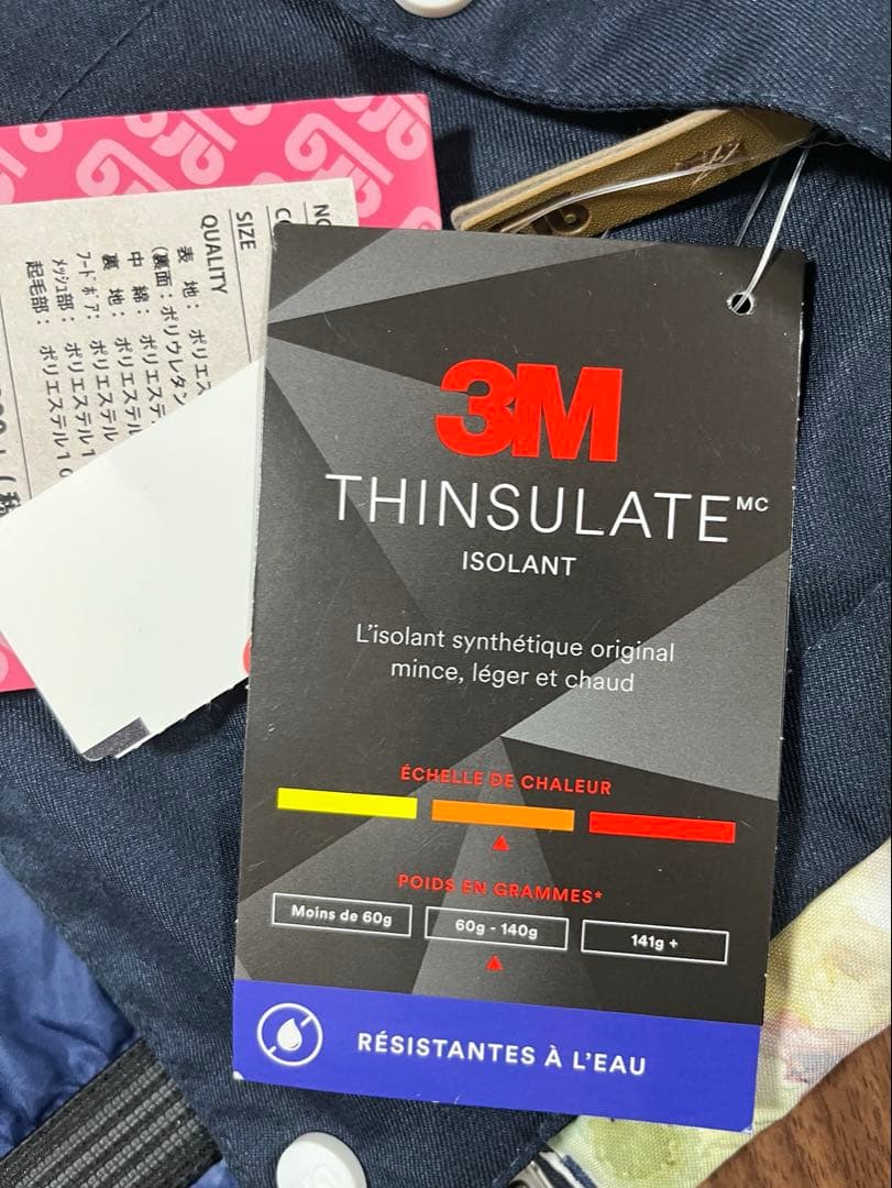 新品　arg7003 navy レディース　スノボウェア　上下セット