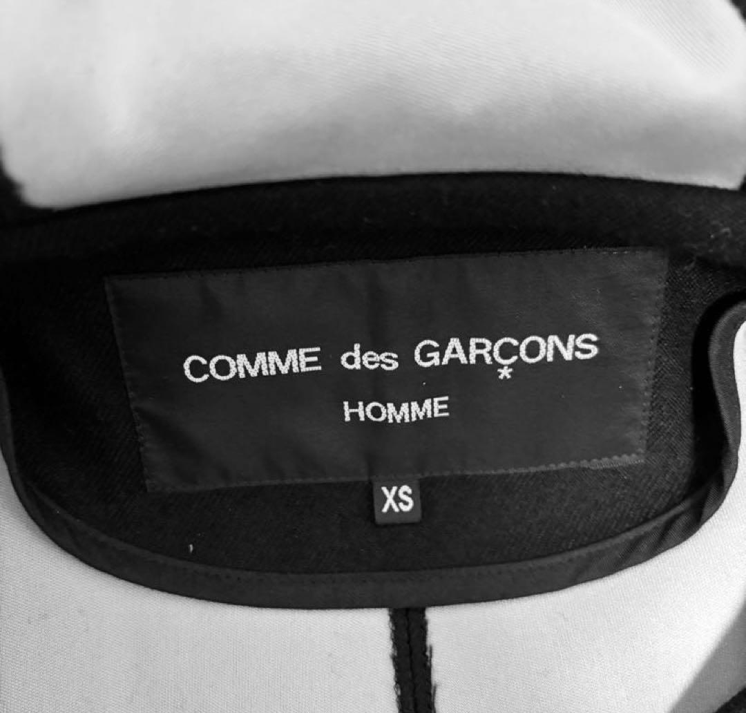 ［最終価格］コムデギャルソンオム ウールサージ　フーデッドコート