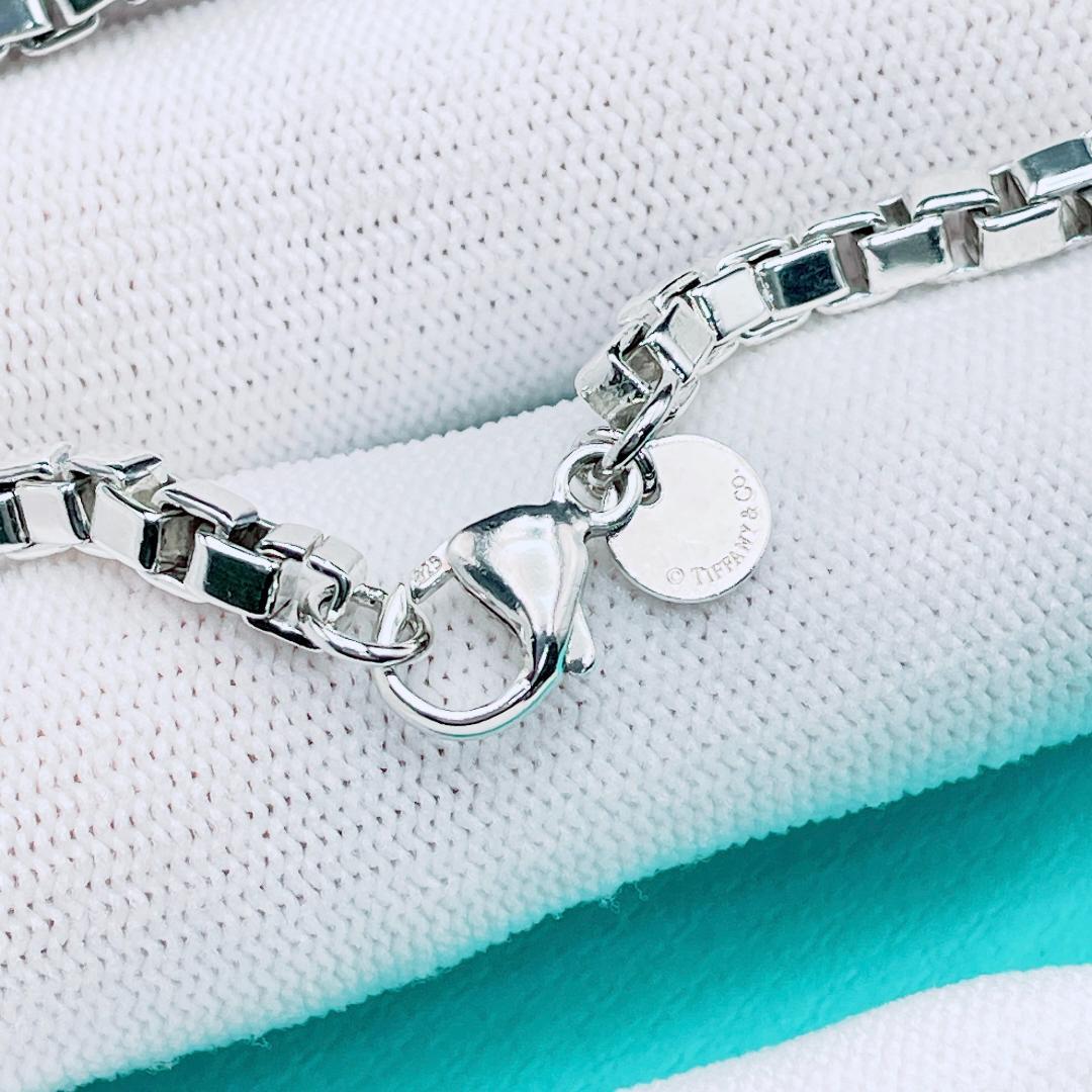◇ティファニー◇新品仕上済 ベネチアン ブレスレット シルバー Ag 15.5g