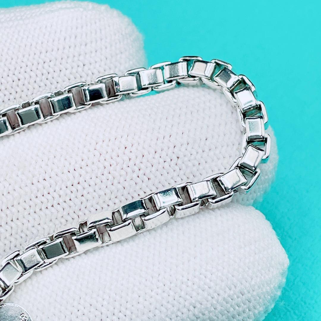 ◇ティファニー◇新品仕上済 ベネチアン ブレスレット シルバー Ag 15.5g