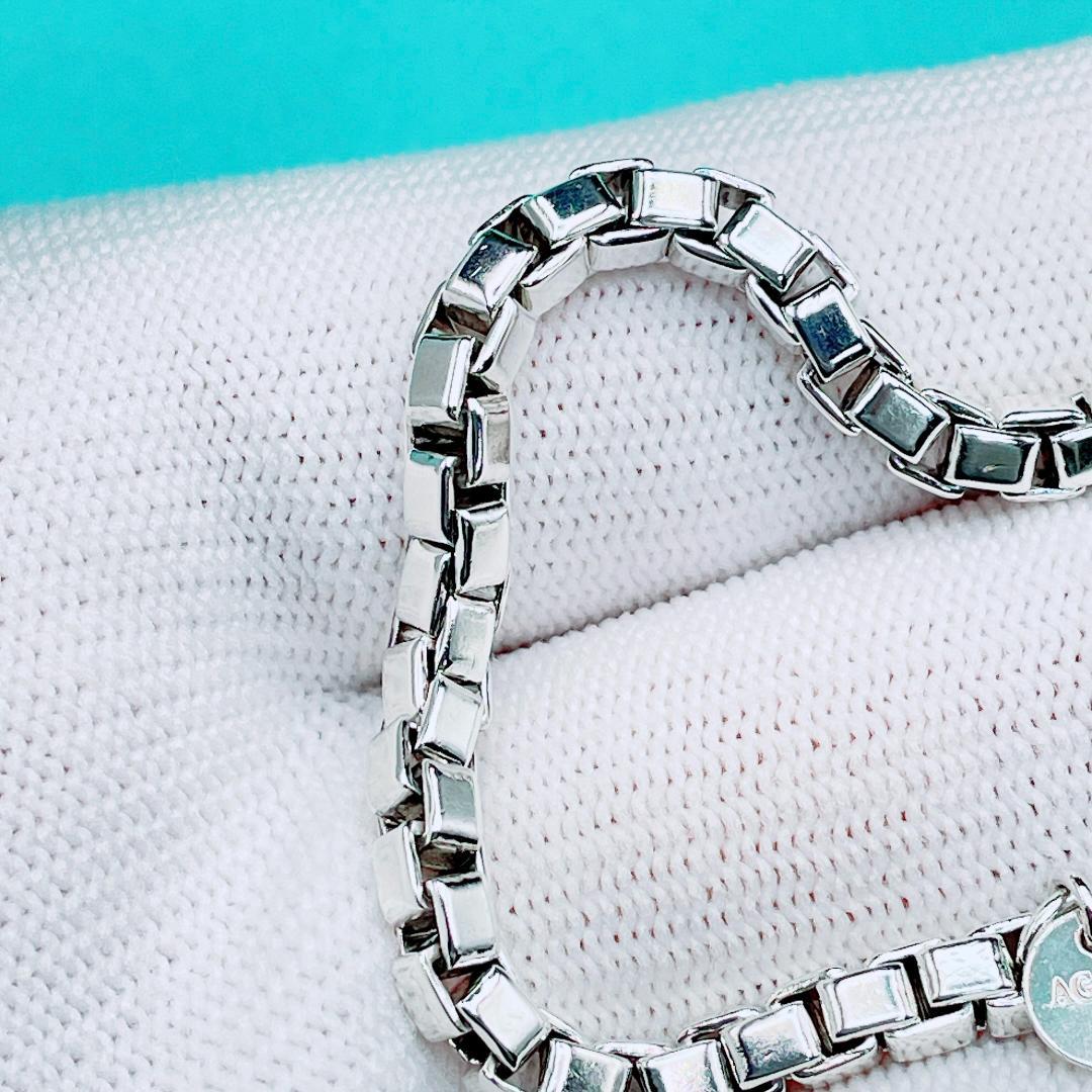 ◇ティファニー◇新品仕上済 ベネチアン ブレスレット シルバー Ag 15.5g