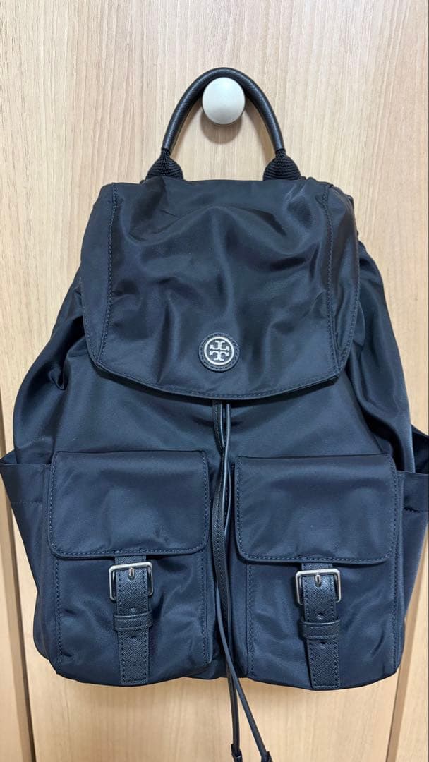 Tory Burch ブラックナイロンリュック