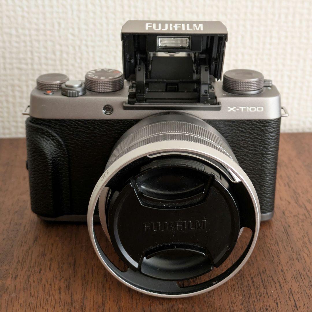 【こーだい】FUJIFILM X-T100 レンズ XC15-45mm