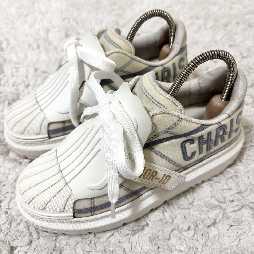 大人気✨クリスチャンディオール Dior-ID テクニカルスニーカー ホワイト