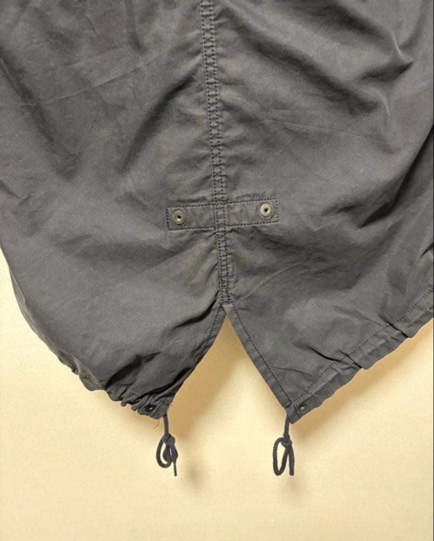 ダ*ス様 Supreme Fishtail Parka black S モッズコ