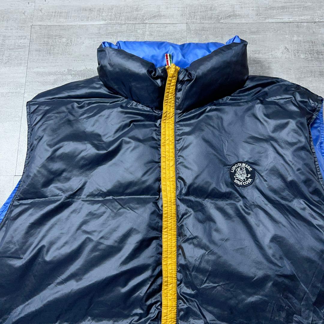 美品 SINACOVA シナコバ キルティング ダウンベスト リバーシブル 4L