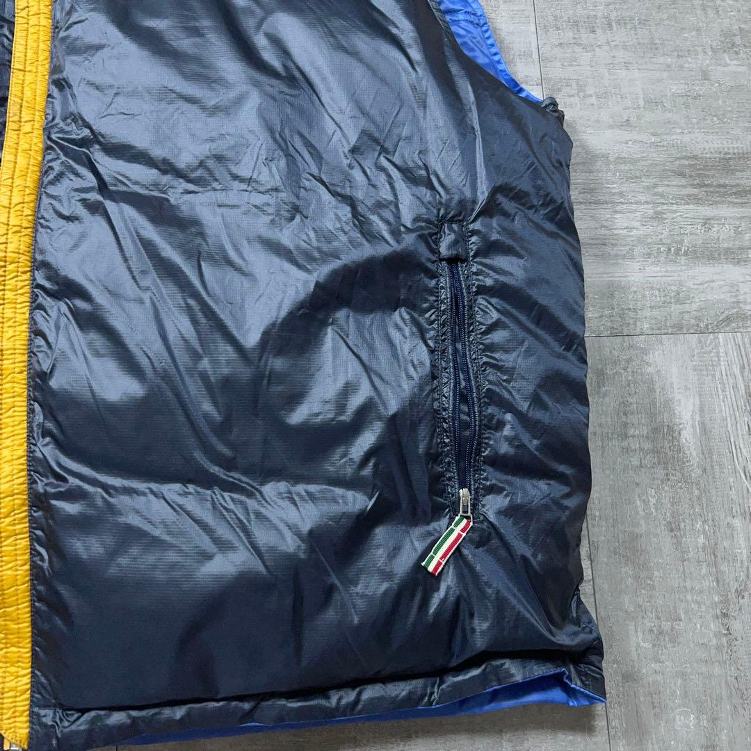 美品 SINACOVA シナコバ キルティング ダウンベスト リバーシブル 4L