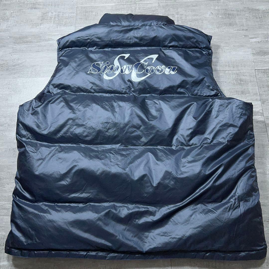 美品 SINACOVA シナコバ キルティング ダウンベスト リバーシブル 4L