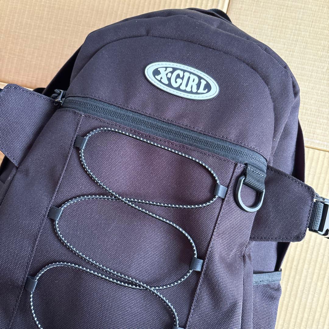 X-girl リュック ブラック